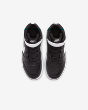 Kids Nike Court Borough Mid 2 CD7783-010 Black Lifestyle Shoes ZOGG380