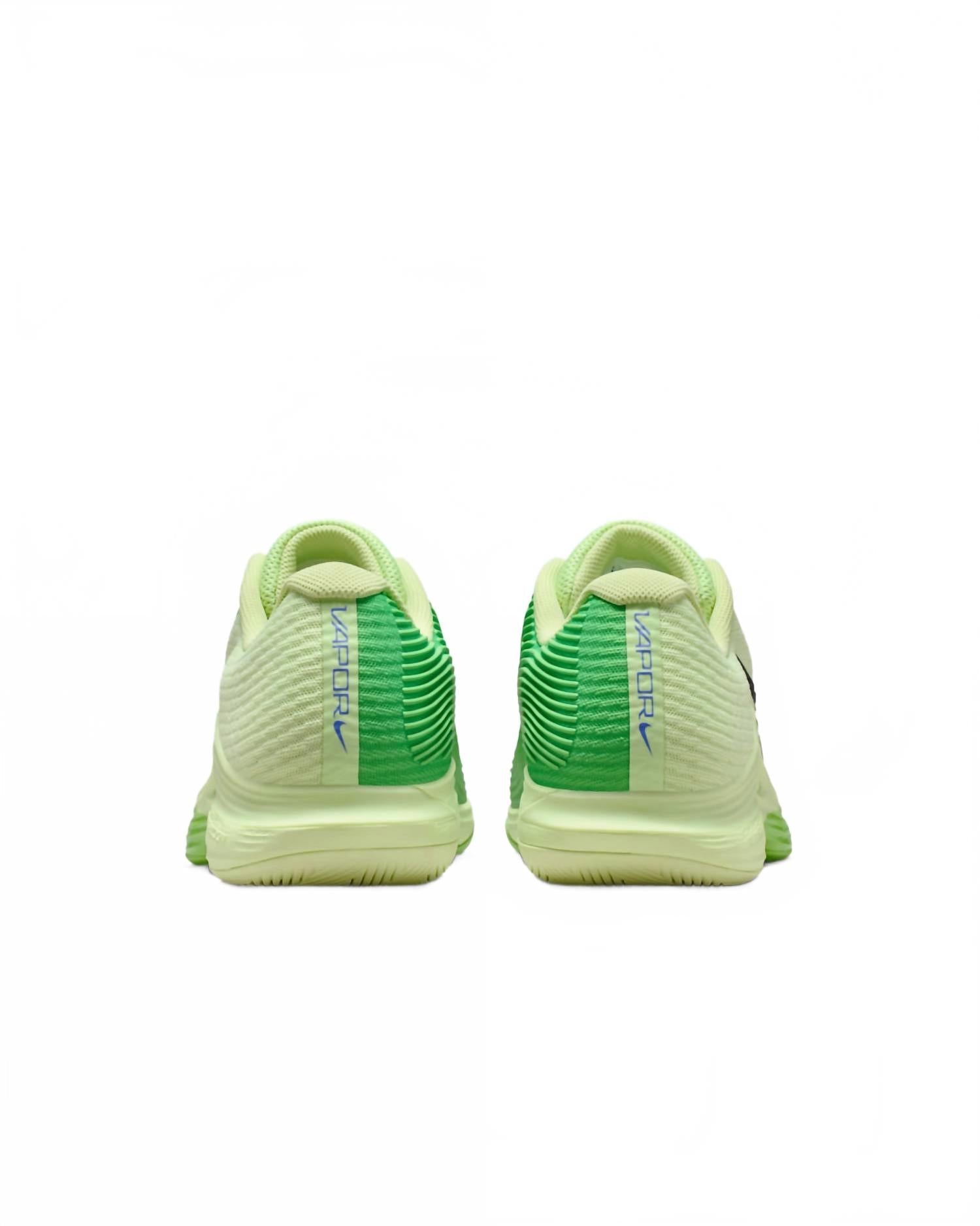 Men's Vapor 12 Hard Court Tennis Shoes In Light Liquid Lime/mean Green/sapphire/black