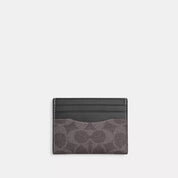 Coach Outlet Slim Id Card Case In Signature Canvas