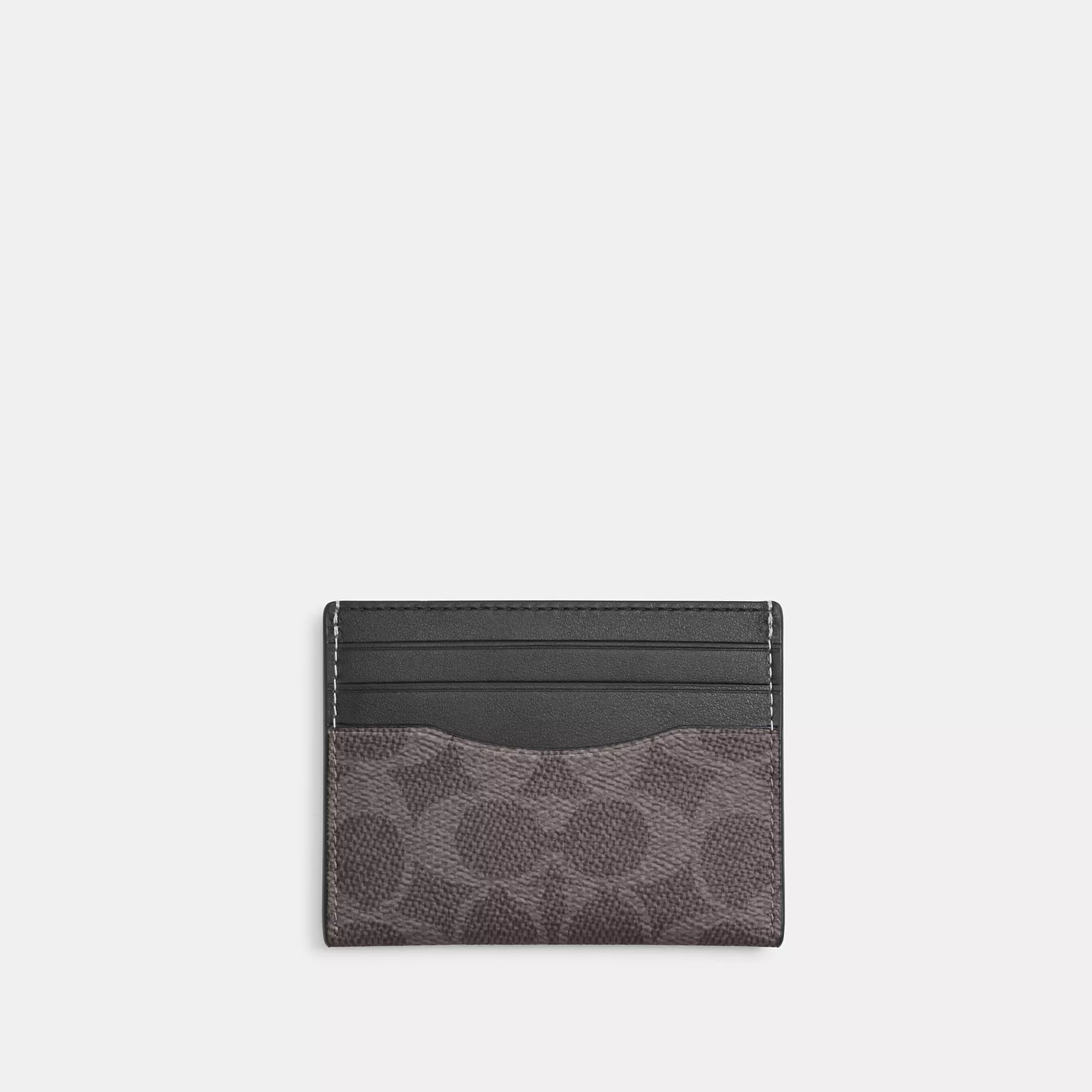 Coach Outlet Slim Id Card Case In Signature Canvas