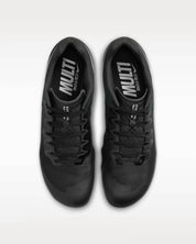 Unisex Zoom Rival Multi Running Shoes In Black/met Silver/lt Smoke Grey