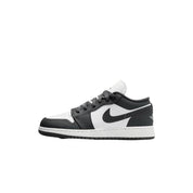 Grade-School Nike Air Jordan 1 Low Iron Grey / Summit White 553560-044