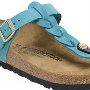 Women's Gizeh Braided Sandals In Biscay Bay