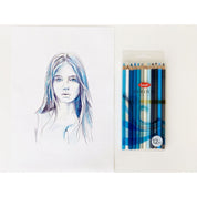 24pc Jasart Studio Art/Craft Colour Pencil Set - Pastel