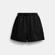 Coach Outlet Nylon Utility Short In Recycled Nylon