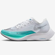 Nike ZoomX Vaporfly Next%2 White/Black-Aurora Green  CU4123-101 Women's