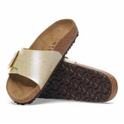 Women's Catalina Luxe Buckle Sandal In Pearl White