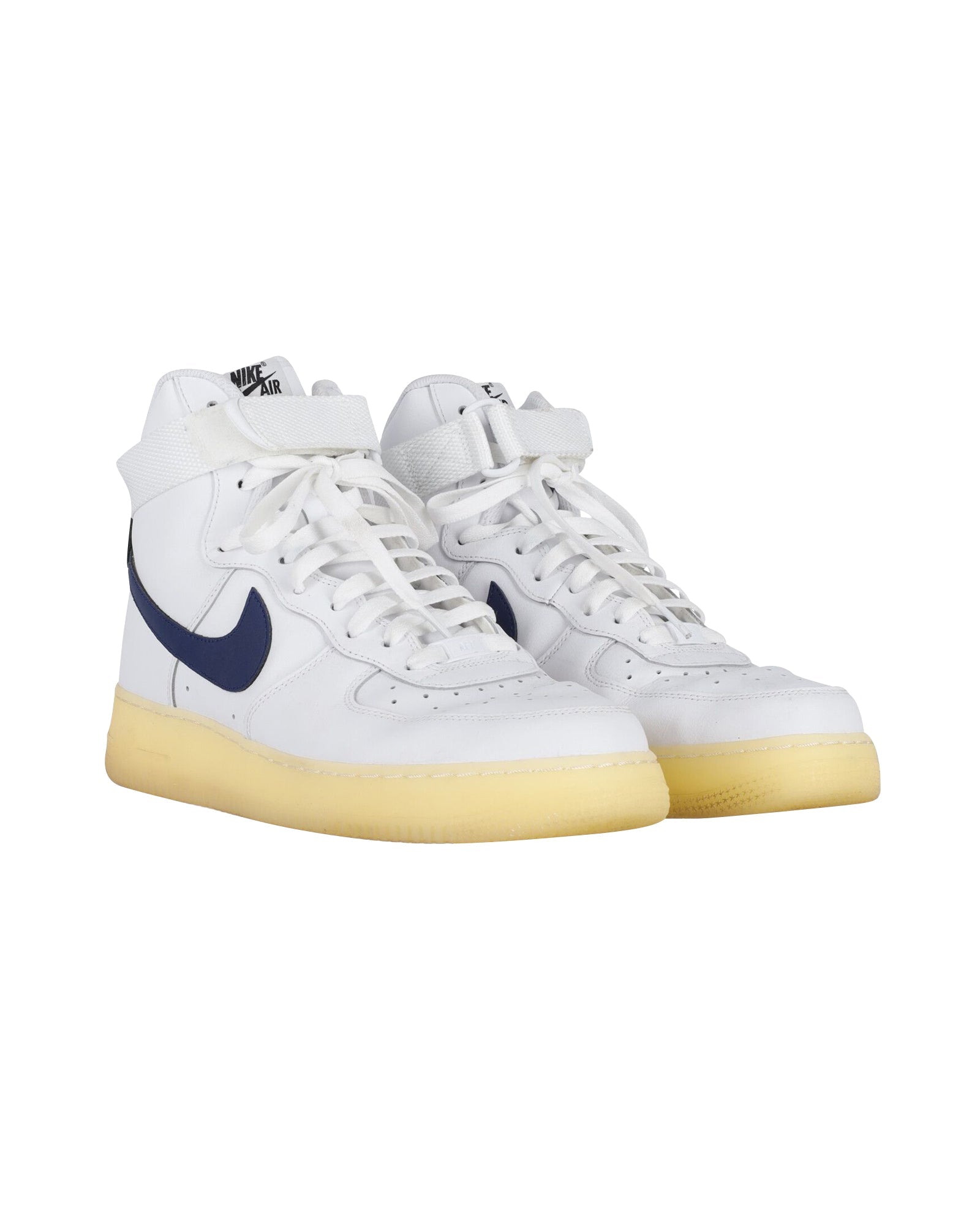 Nike Air Force 1 High By You in White Leather - 44