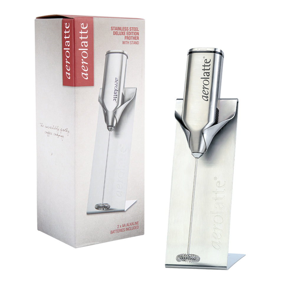 Aerolatte Professional Stainless-Steel Milk Frother with Stand