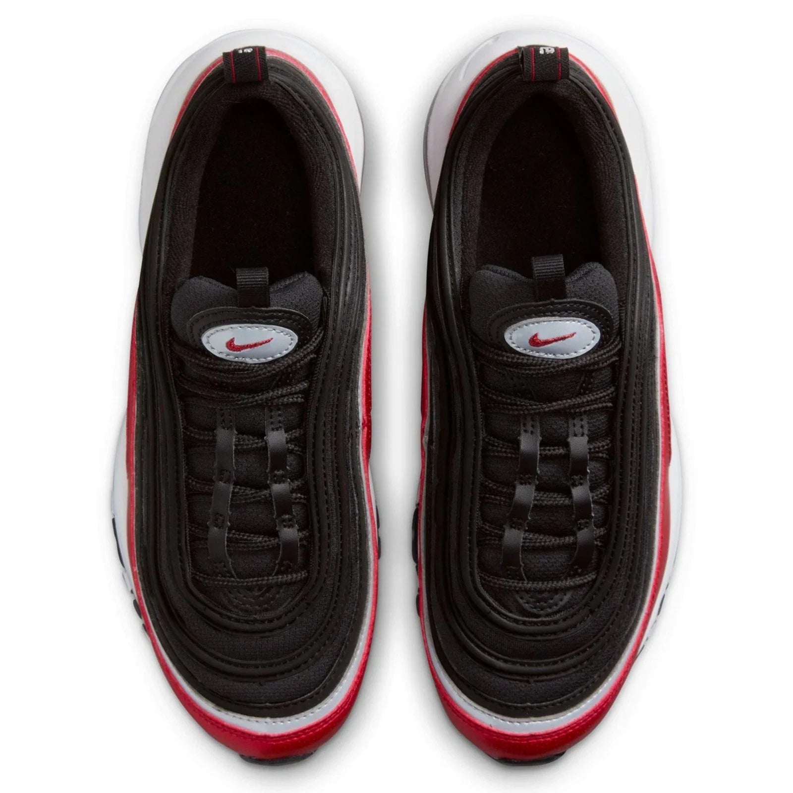 Youth Nike Air Max SE FB3245- Sneakers Black Red Lifestyle Shoes HTAT46