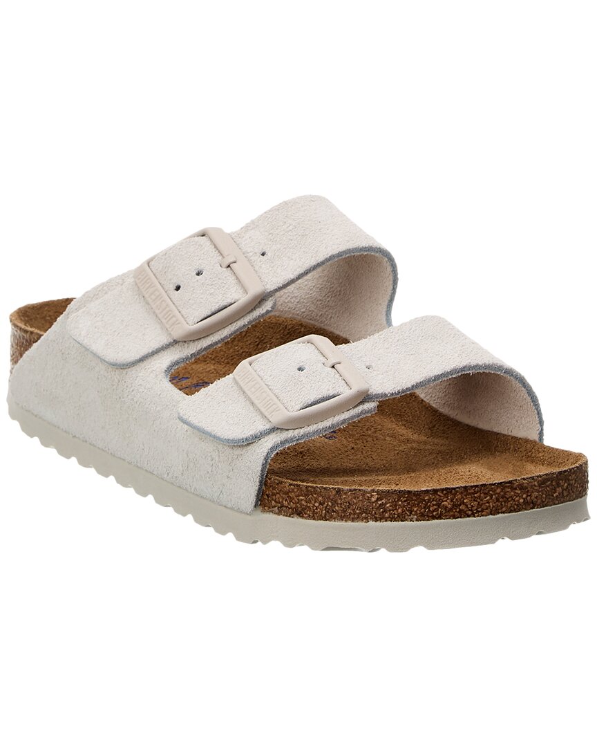 Birkenstock Arizona Narrow Soft Footbed Suede Sandal, 42