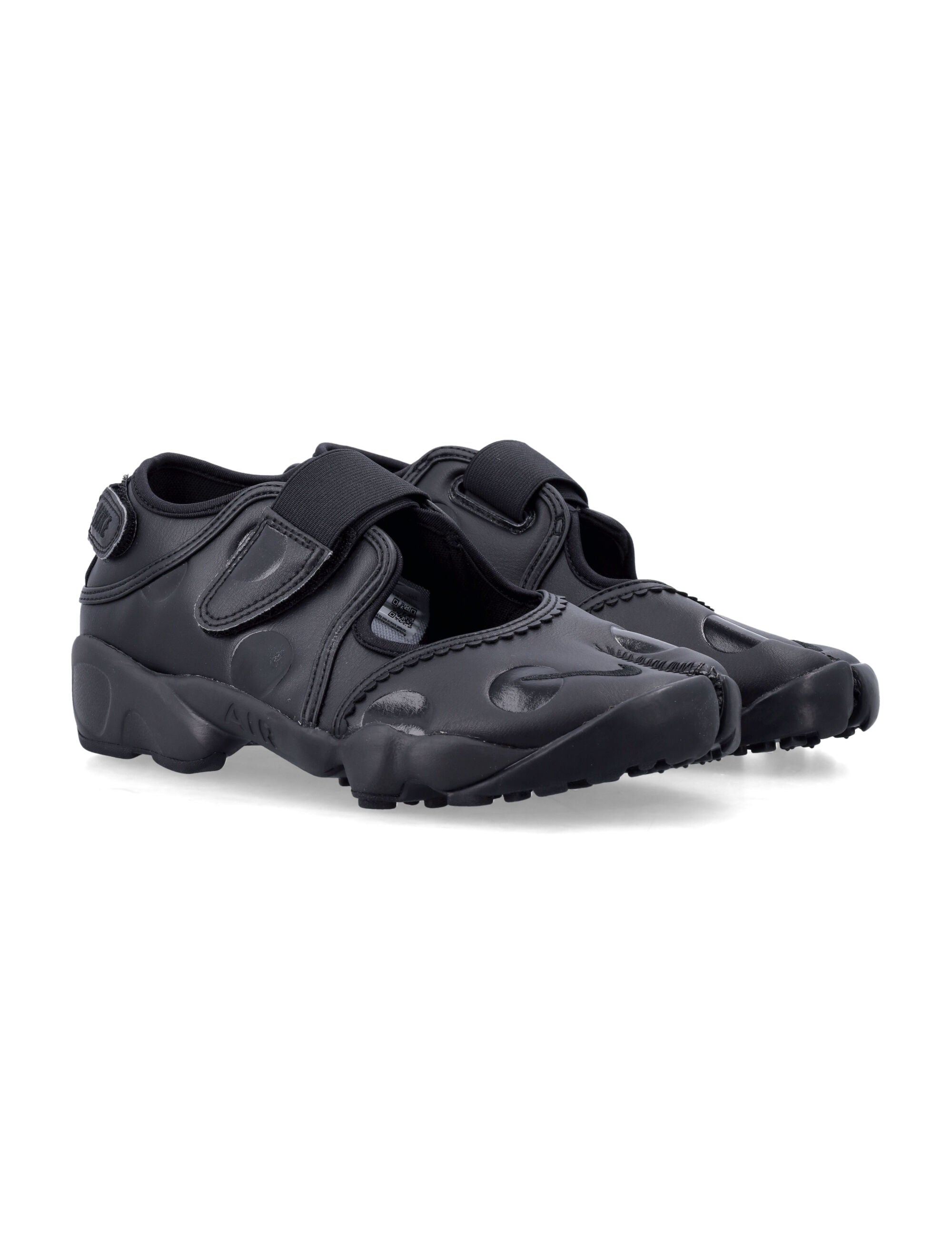 Black Air Rift Synthetic Split-Toe Sneakers