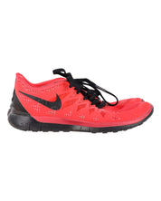 Nike Free 5.0 Running Shoes in Red Mesh