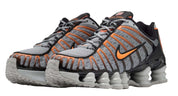 Nike Shox TL Light Smoke Grey Black Bright Mandarin