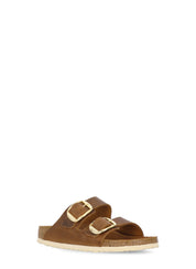 Brown Arizona Big Buckle Sandals