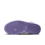 Nike Air Jordan 1 Mid BQ6472-504 Sneakers Womem's Action Grape Lifestyle Shoes