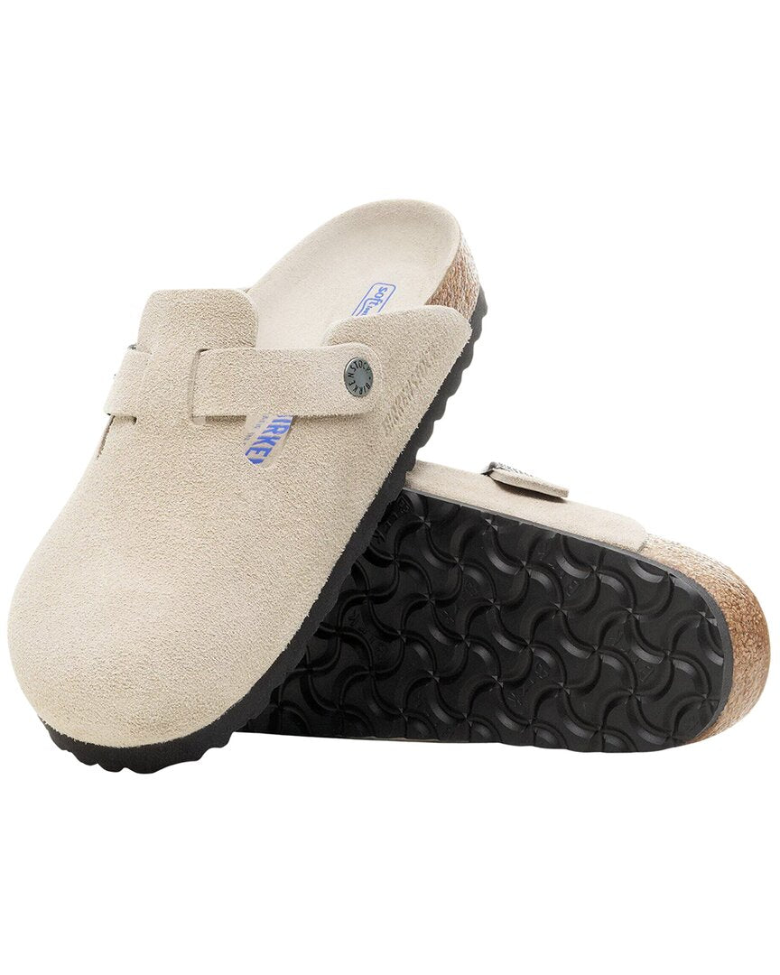 Birkenstock Boston Soft Footbed Suede Sandal