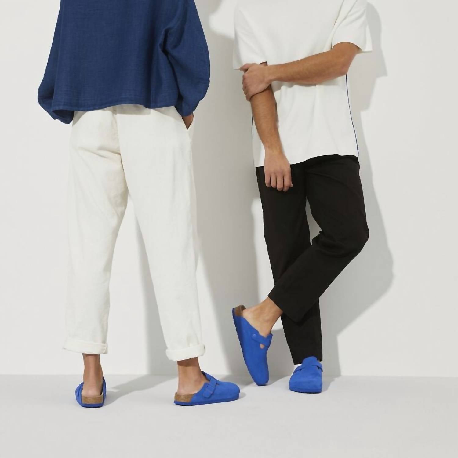 Unisex Boston Suede In Navy