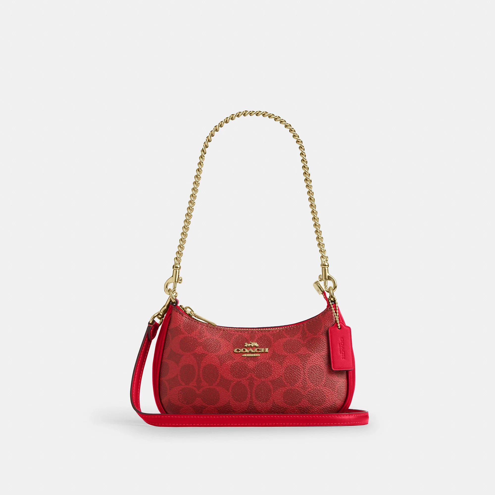 Coach Outlet Teri Mini Crossbody Bag In Signature Canvas