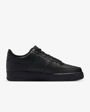 Men's Nike Air Force 1 '07 CW2288-001 Sneakers 7 Black Leather Basketball Shoes