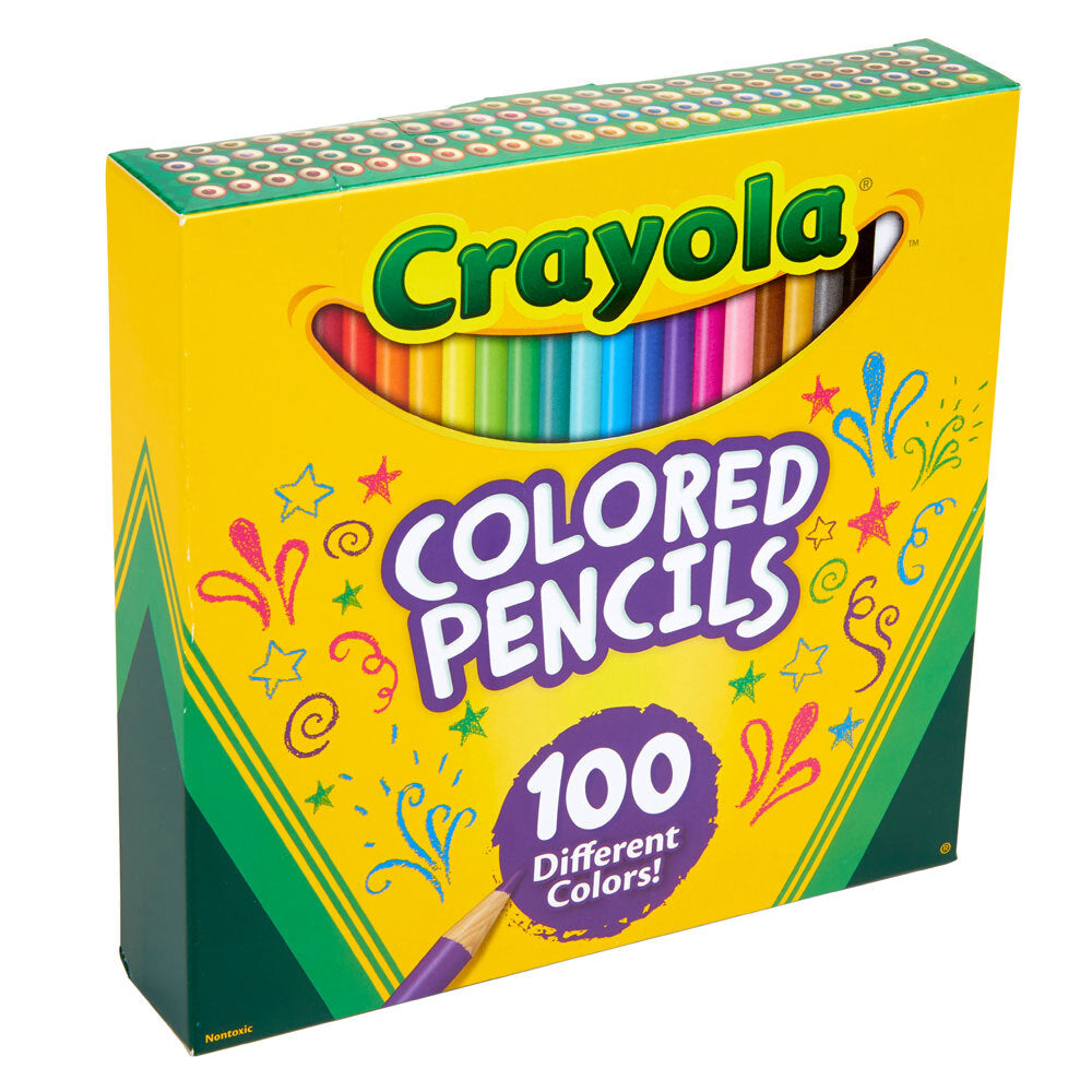 100pc Crayola Coloured Pencils 3+