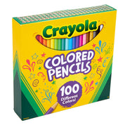 100pc Crayola Coloured Pencils 3+