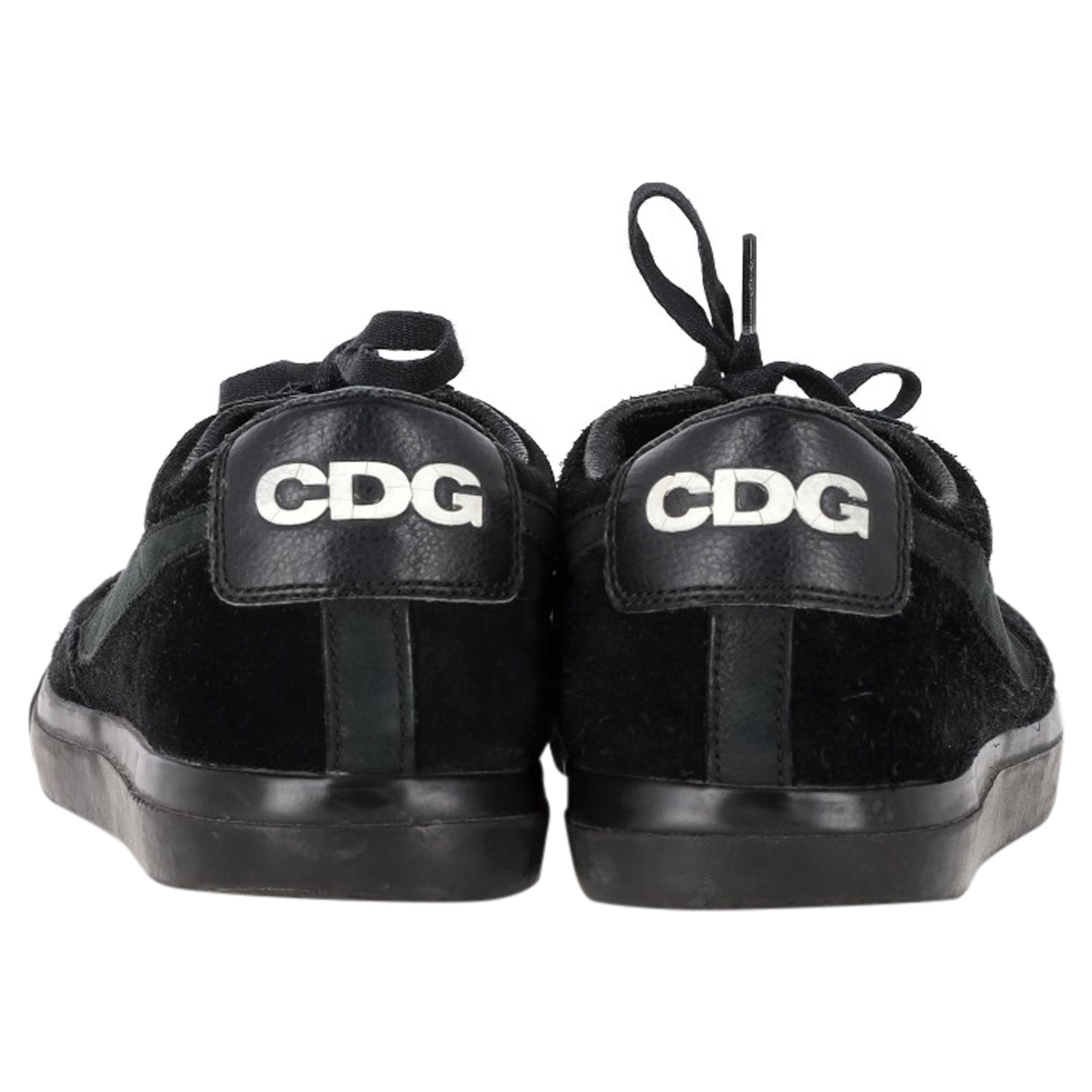 Nike x COMME des GARCONS Blazer Low Top Sneakers in Black Suede