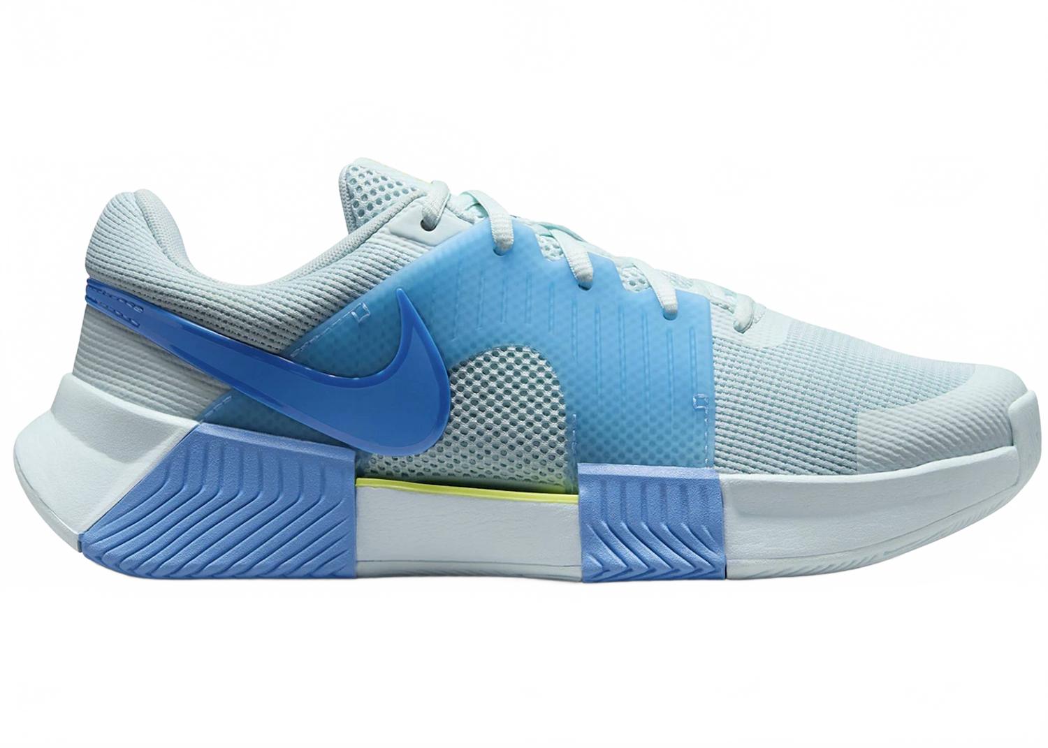 Women's Zoom Gp Challenge 1 Hard Court Tennis Shoe In Glacier Blue/star Blue