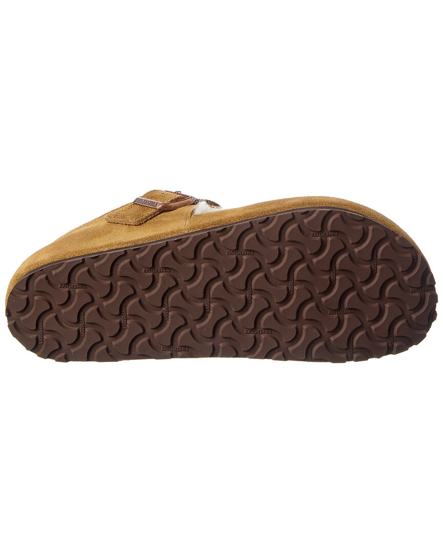 Birkenstock London Suede & Shearling Clog