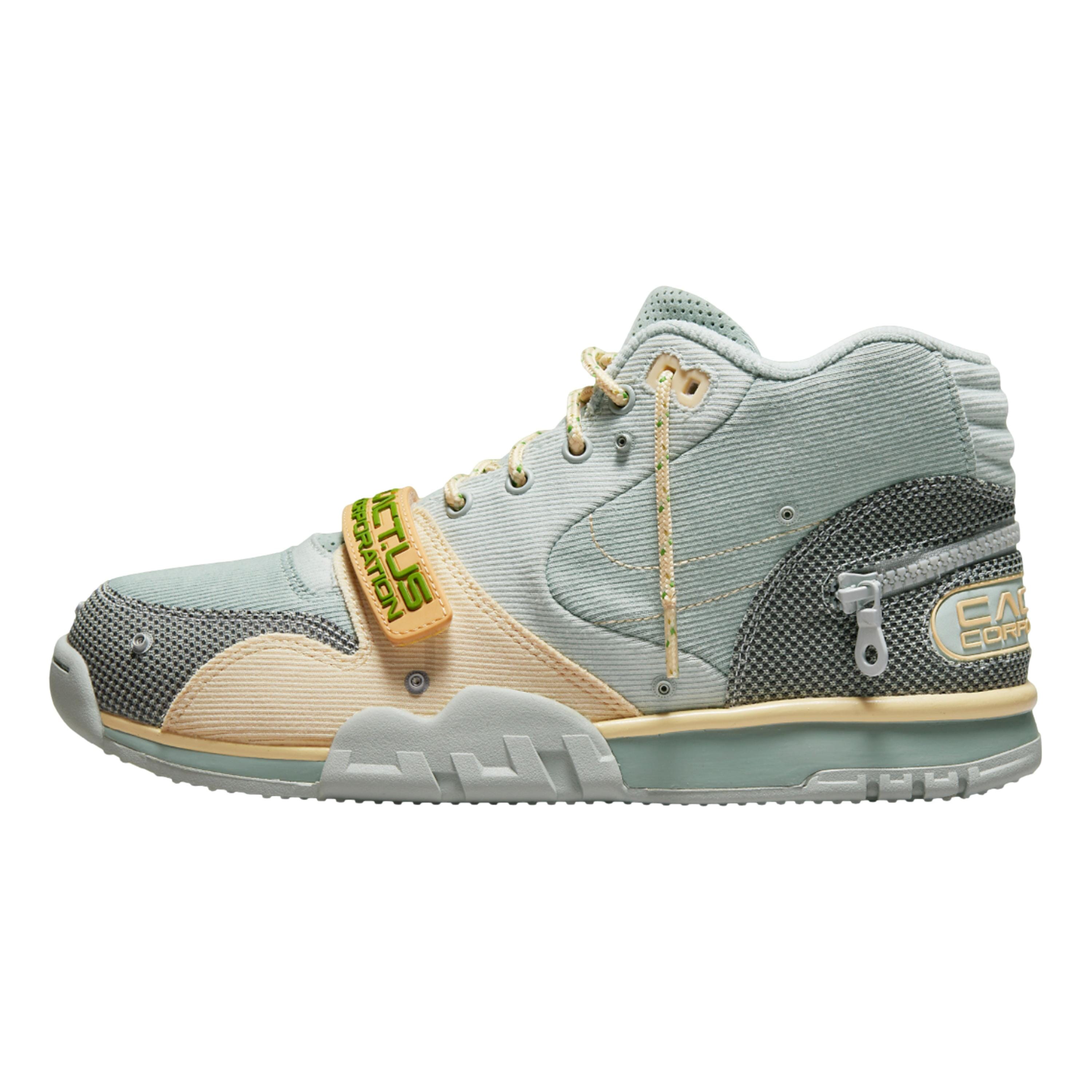 Men's Nike Air Trainer 1/CJ Grey Haze/Olive Aura-Canvas DR7515-001