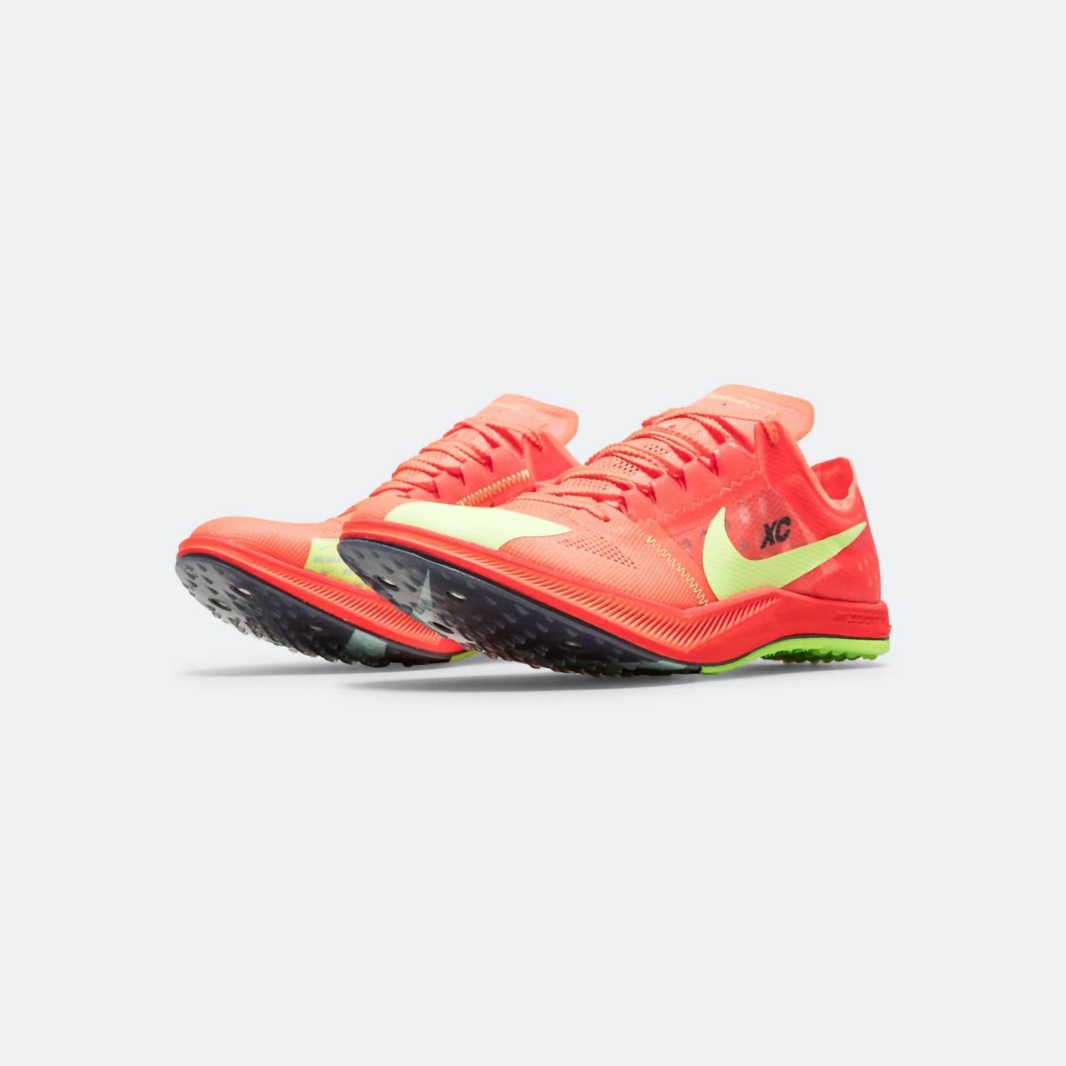 Men's Dragonfly Xc Shoe In Hyper Orange/lime Blast-Bright Crimson