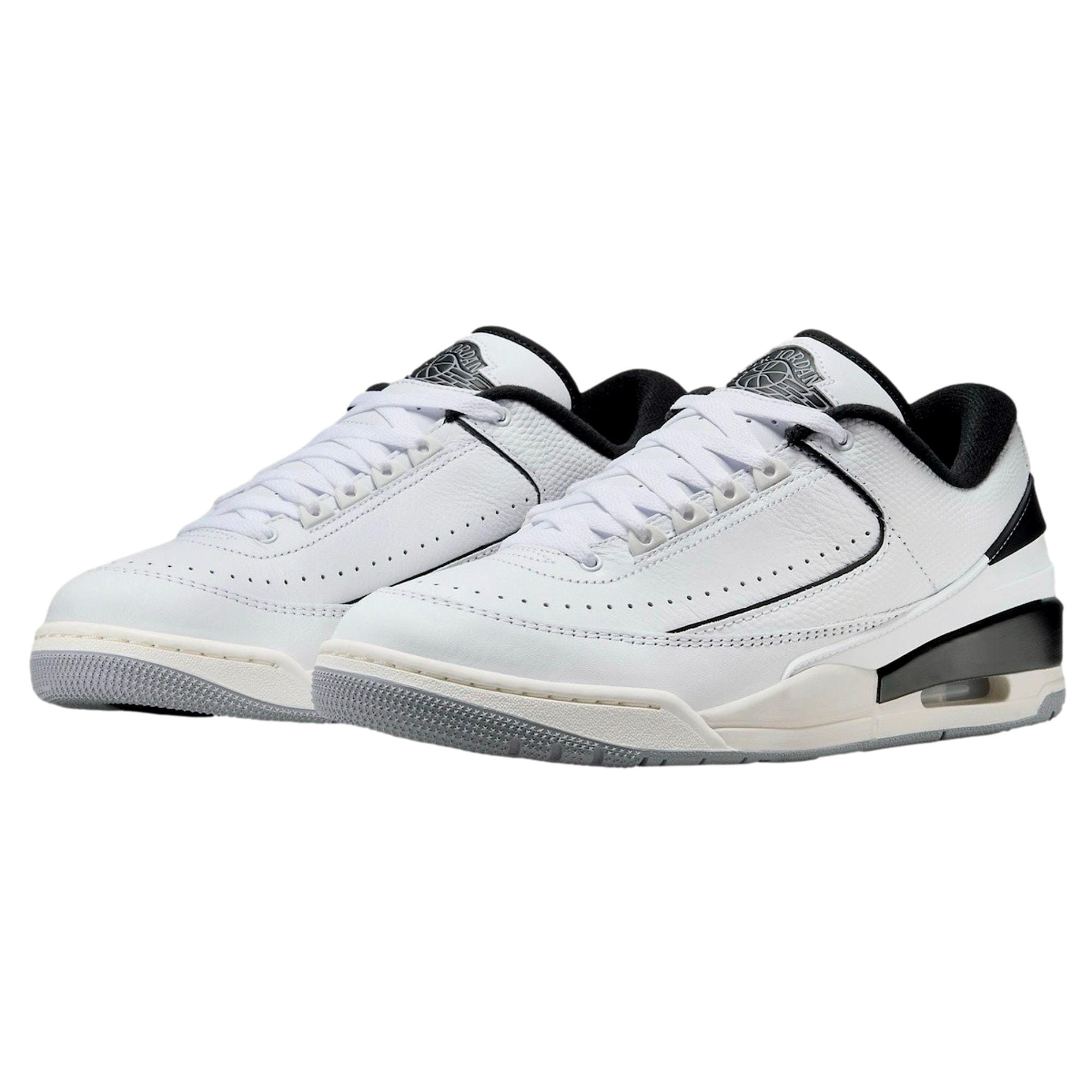 Men's Nike Jordan 2/3 White/Black-Sail-Cement Grey FD0383-100