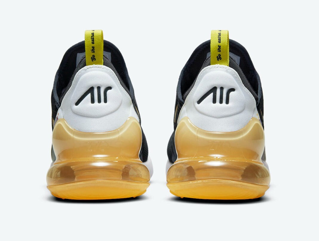 Men's Nike Air Max 270 'Go The Extra Smile' DO5849-001 Black Running Shoes FD1182