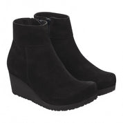 Women's Ebba Wedge Ankle Boots In Black/black