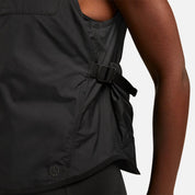 Womens Trail Repel Running Vest In Black