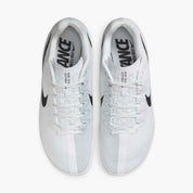 Unisex Zoom Rival Distance (100- White/black-metallic Silver)