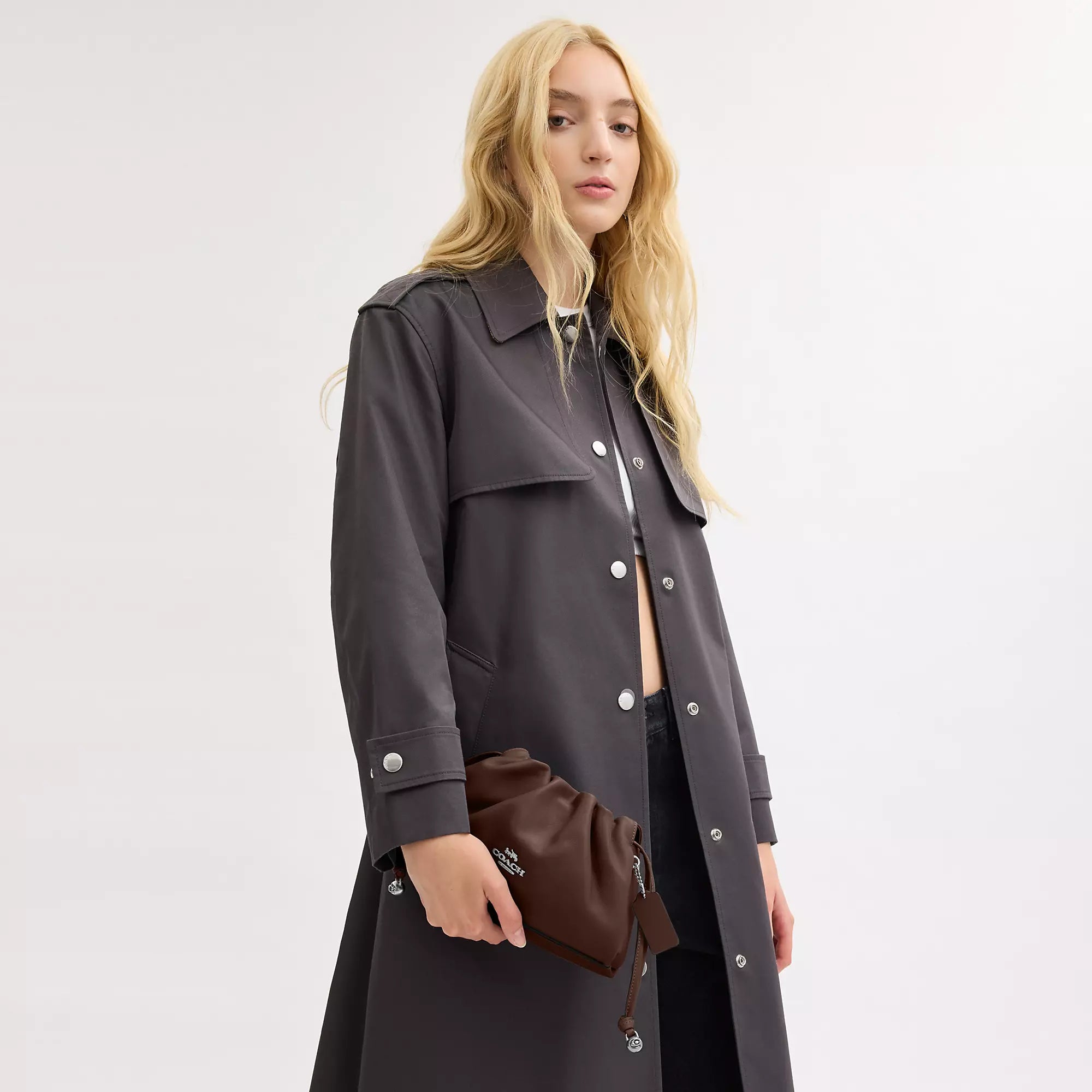Coach Outlet Faye Shoulder Bag With Ruching