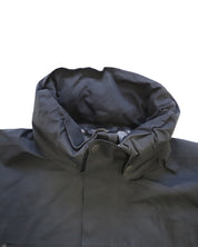 Nike High Neck Windbreaker in Black Polyester