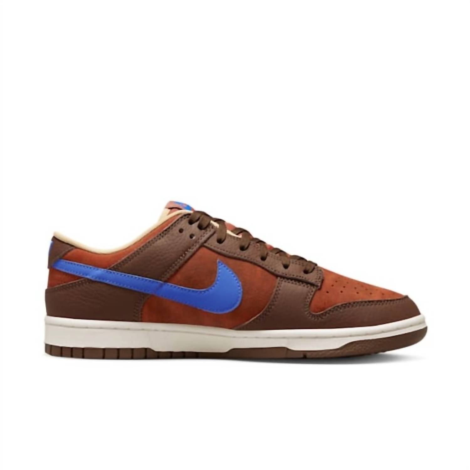 Men's Dunk Low Retro Premium Sneakers In Mars Stone