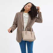 Coach Outlet Mollie Tote Bag 25 In Signature Canvas