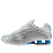 Men's Nike Shox R4 White / Metallic Silver AR3565-105