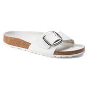 Women's Madrid Big Buckle Sandal In White