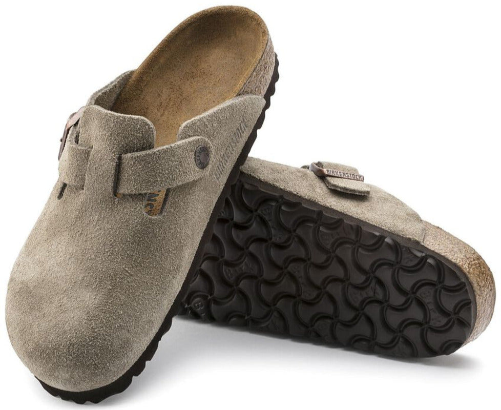 Birkenstock Boston BS Suede Taupe