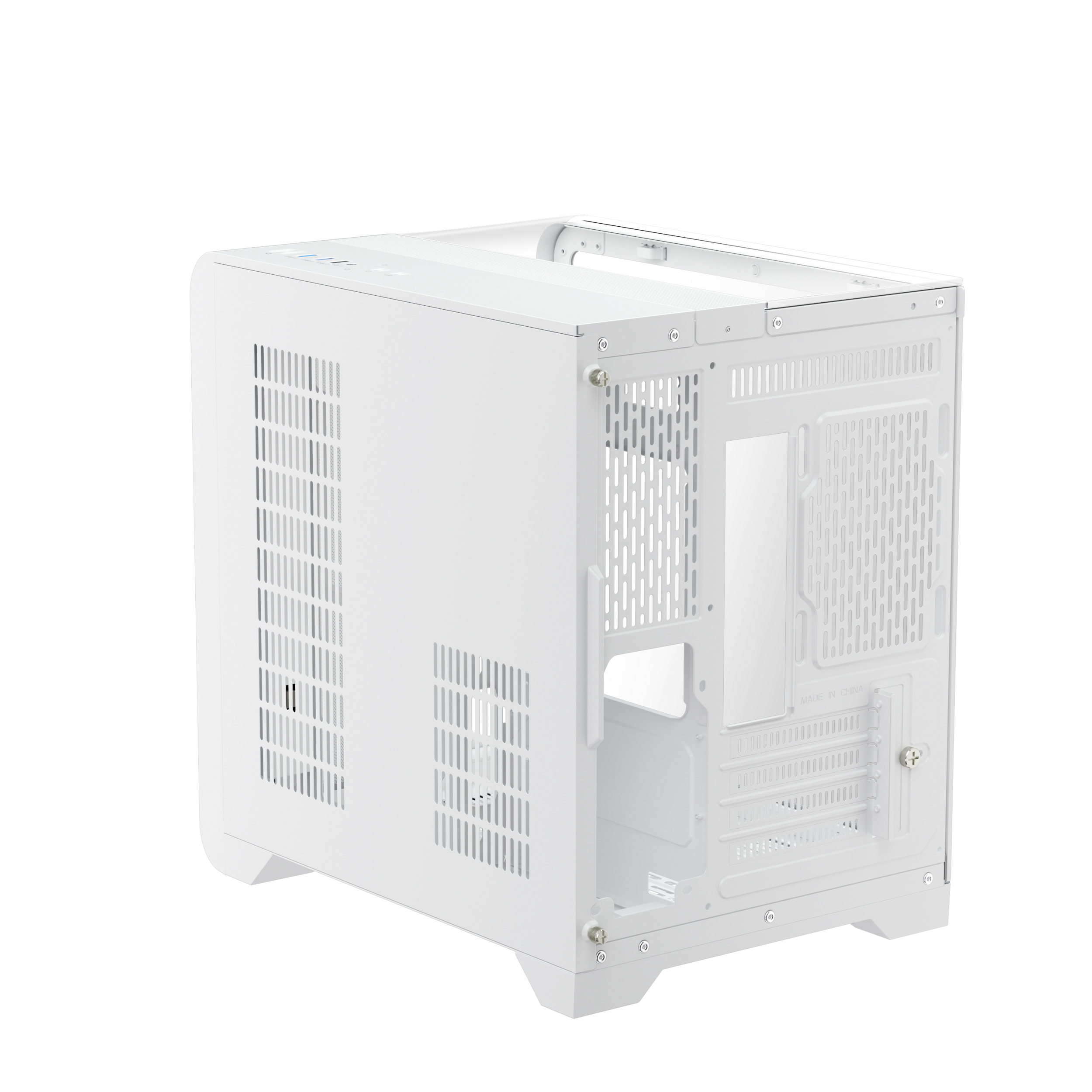 1st Player RT5 M-ATX ITX PC Gaming Case (White)