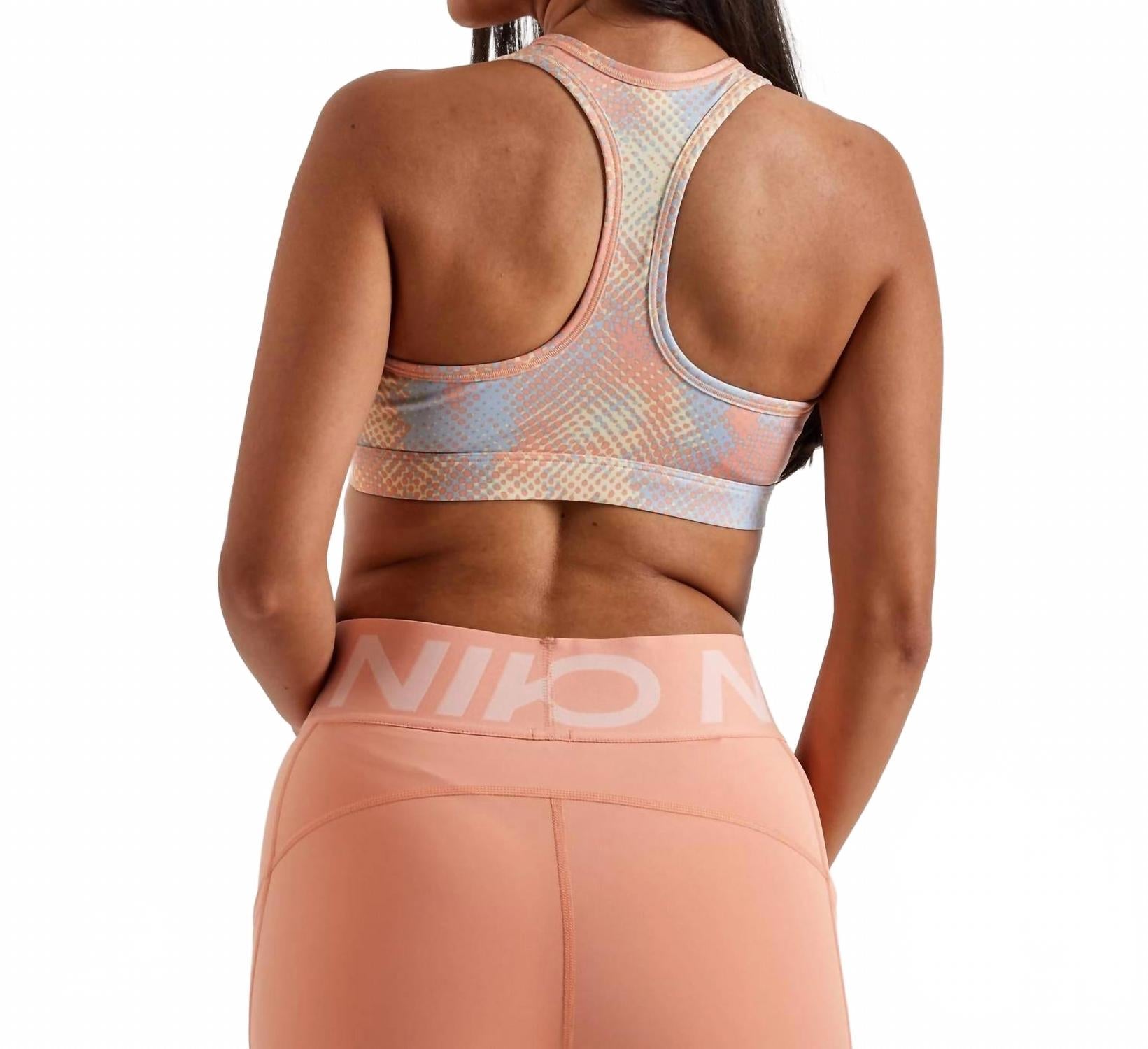 Women's Dri-Fit Medium Support Sports Bra In Multicolor