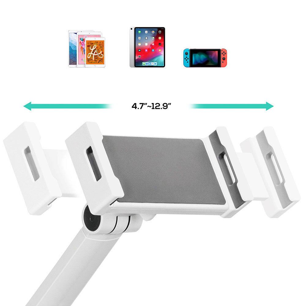 Activiva Universal iPad & Tablet Tabletop Stand 4.7"-12.9" (White)