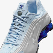 Nike Shox R4 AR3565-402 Sneakers Womens Blue Silver Running Shoes HAM780