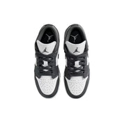Grade-School Nike Air Jordan 1 Low Iron Grey / Summit White 553560-044