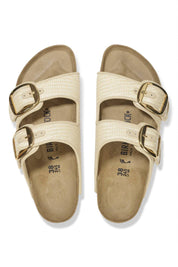 Women's Arizona Big Buckle Sandal In Textile Raffia Natural