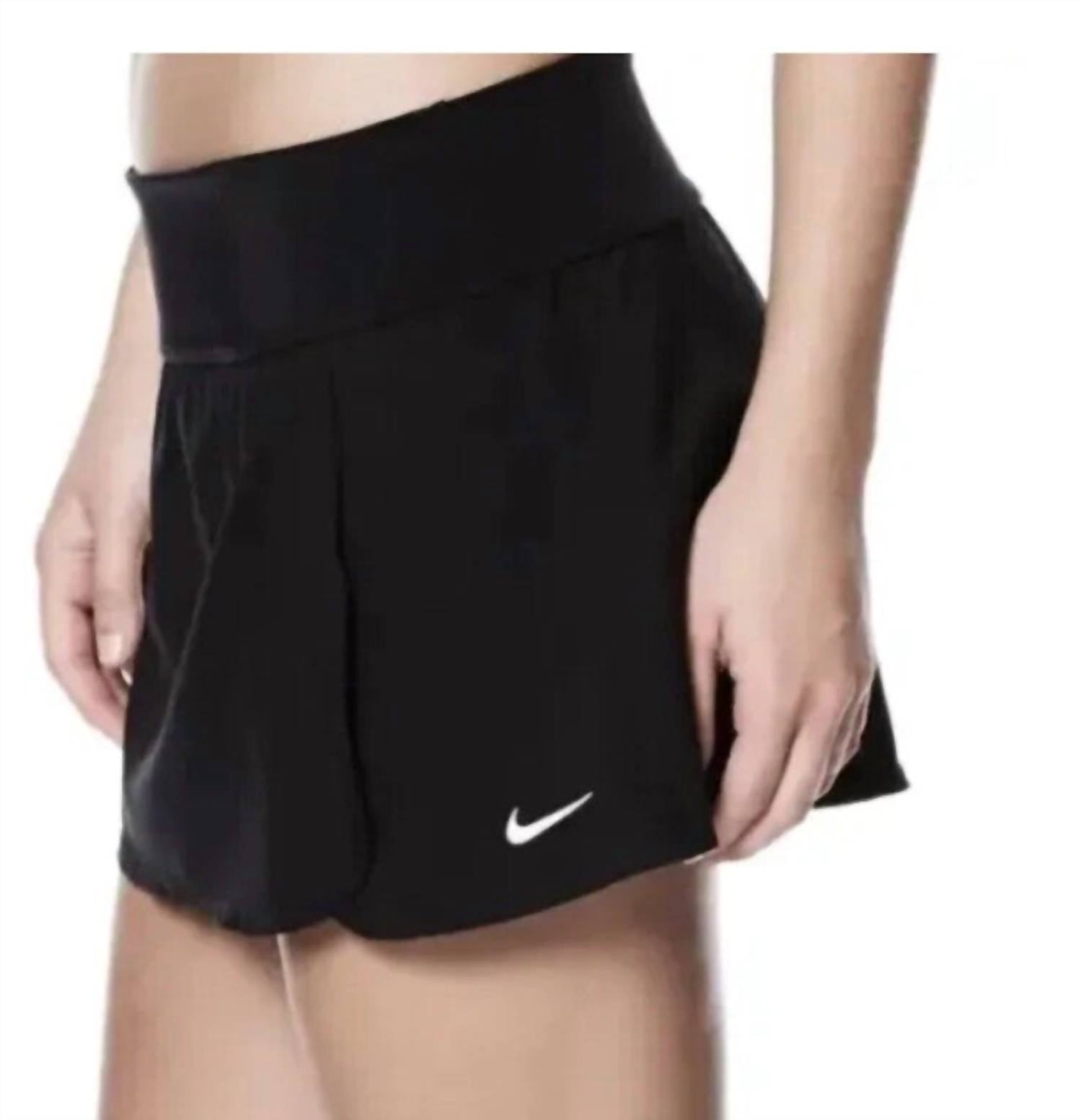 Midini Bikini Swim Top Separates And Skort Set In Black